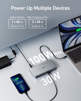 Anker 563 USB-C Docking Station (10-in-1) - detail view | Silarius