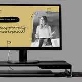 Laptop/ Monitor Riser - detail view | Silarius