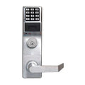Napco ETPDNS1G/26DCR8 Networx Pushbutton Exit Trim with Proximity Readerfor Cal Royal 9800 , Straight Lever, 5000-User, Satin Chrome