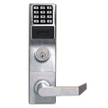 Napco PDL6600CRR/26D Networx Wireless Digital Mortise Keyless Prox Pin Lock Straight Leverset, Satin Chrome