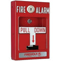 Napco FWC-FSLC-PULL2K Addressable Manual Pull Station, Dual Action Key Lock Access Lift and Pull