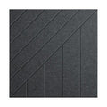 Middle Atlantic AUTT22SQWSTSMSDG TruTile Acoustic Wall Panel, Wide Slant, Shadow Gray