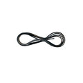 Middle Atlantic BG17 Brush Gasket, 17' (5.18m), Black
