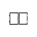 Middle Atlantic BGR-TEMP-32 Rough-In Template for BGR Racks, 32" Depth
