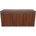 Middle Atlantic C5K3A1SSHE0ZP001 C5 Wood Kit Collaboration Furniture, Sota Style, 3-Bay