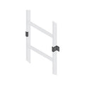 Middle Atlantic CLH-RWC-6 Ladder Wall Clamp, 6-Piece