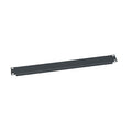 Middle Atlantic EB1 1U RMS Blank Rack Panel, Steel and Flanged, Flat, Black Powder Coat