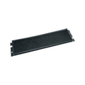 Middle Atlantic FILTER Washable Vent Filter, 3U RMS, 18-Gauge Perforated Steel, Black