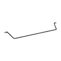 Middle Atlantic LBP-1R4 LBP Series Horizontal 4" Offset Round Rack Cable Management Lace Bar, 10-Pack, TAA Compliant