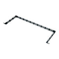 Middle Atlantic LBP-6A LBP Series Horizontal 6in Offset L-Shaped Rack Cable Management Lace Bar, 10-Pack