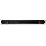 Middle Atlantic PD-915R PD Rack Mount Power Distribution Unit, 15A, 9-Outlet Rack Mount PDU, Basic Surge Protection
