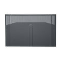 Middle Atlantic BFD-19 BGR Series Solid Front Door with Partial Venting, 19U RMS