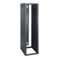 Middle Atlantic BGR-25SA-32 BGR-SA Series Rack with Rear Door, 32" Deep, 25U RMS, Black