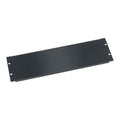 Middle Atlantic BL3 Flanged Rack Blank Panel, 3U RMS, Aluminum