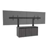 Middle Atlantic C5-2731-XLD2-62 C5 Credenza Dual X-Large Display Mount for Up to 90" Displays and 62" from the Floor