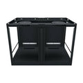 Middle Atlantic C5K2A1SSHA5ZP001 27" 2-Bay C5 Credenza Wood Kit