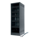 Middle Atlantic ERK-2125-CONFIG ERK Series AV Floor Standing Rack Cabinet, 25" Depth, Preconfigured for Residential, 21U RSM