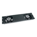 Middle Atlantic IKO-AWFP2 KO Rear Door Fan Kit, 190 CFM and 220-240VAC
