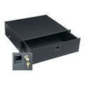 Middle Atlantic TD3LK Heavy Duty Rack Mounted Drawer with Lock, 3U RMS