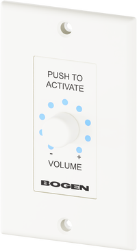Bogen NQ-VCTRL Nyquist Series Digital Remote Volume Control Call Switch, Single Gang