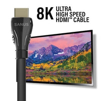 Sanus SAC-21HDMI4 4-Meter (13.1 ft) Ultra High Speed HDMI Cable, 8K@60Hz, In-Wall Rated