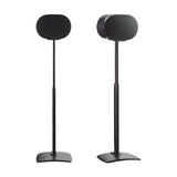 Sanus WSSE3A2-B2 Height-Adjustable Speaker Stands for Sonos Era 300 - Pair (Black)