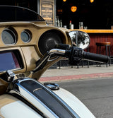 Harley-Davidson Street Glide 2014–2023 Front Stage Audio Upgrade Kit | 6.5" Slim Midrange Speakers + Bullet Tweeter NVY Grilles