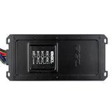 NVY 4-Channel Full-Range IPX7 Submersible Marine and Powersports Amplifier 120x4@4-Ohm Watts RMS - rear view | Silarius