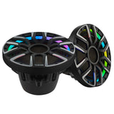 10 Neodymium Marine & Powersports Subwoofer With Carbon Fiber Cone | 600W RMS 4-Ohm - side view | Silarius