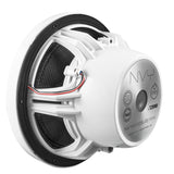 12" Neodymium Marine Powersport Subwoofer Digital LED Lights Carbon Fiber Cone 800W RMS 4-Ohm - detail view | Silarius