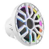 12" Neodymium Marine Powersport Subwoofer Digital LED Lights Carbon Fiber Cone 800W RMS 4-Ohm - rear view | Silarius