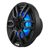 NXL 6.5" 2-Way Coaxial Marine Speaker with LED RGB Lights | 100W RMS 4-Ohm - detail view | Silarius