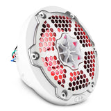 NXL 6.5" 2-Way Coaxial Marine Speaker With LED RGB Lights 100 Watts Rms 4-Ohm - rear view | Silarius