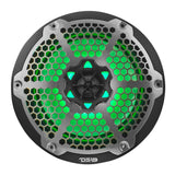 NXL 8' 2-Way Coaxial Marine Speaker With LED RGB Lights 125 Watts Rms 4-Ohm - rear view | Silarius