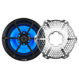 NXL 8' 2-Way Coaxial Marine Speaker With LED RGB Lights 125 Watts Rms 4-Ohm - detail view | Silarius