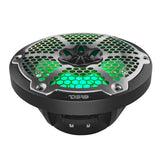 NXL 8' 2-Way Coaxial Marine Speaker With LED RGB Lights 125 Watts Rms 4-Ohm - detail view | Silarius