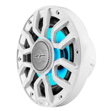 NXL 8' 2-Way Coaxial Marine Speaker with Bullet Tweeter and Digital Led Lights | 175W RMS 4-Ohm - detail view | Silarius