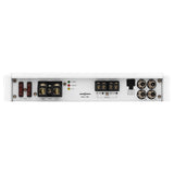 NXL 2-Channel Full-Range Class D IPX5 Marine Amplifier | 2 x 250W RMS @ 4-Ohm - detail view | Silarius