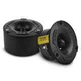 NXL 3.8' Marine Water-Resistant Super Bullet Tweeter with 1' Aluminum Voice Coil | 120W RMS 4-Ohm - front view | Silarius