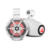 NXL 6.5' Neodymium Marine and Powersports Towers with Built-in Passive Radiator, 1' Driver and LED... - front view | Silarius