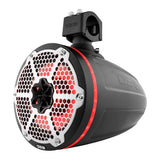 NXL 8' Neodymium Marine and Powersports Towers with Built-in Passive Radiator, 1' Driver and LED ... - detail view | Silarius