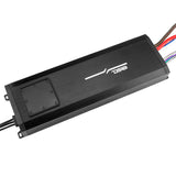 NXL 6-Channel Full-Range Class D IP67 Marine and Powersports Amplifier 6 x 150 Watts Rms @ 4-Ohm - rear view | Silarius