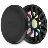 12” Marine Subwoofer with Hybrid Magnet Motor, Removable Grille and Digital LED Lights - 600W RMS 4-Ohm