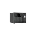 QNAP TVS-H877AX-R5-16G-US 8-Bay QuTS hero NAS (6 x 3.5 SATA + 2 x U.2 NVMe slots), AMD Ryzen 5 7000 series 6C12T (boost up to 5.1 GHz), 16GB DDR5 non-ECC RAM