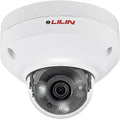 LILIN P5R6352E2 5MP IR Vandal-Resistant Dome IP Camera, 2.8mm Fixed Lens, White