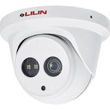 LILIN P5R6552E2 5MP Fixed IR Vandal-Resistant Turret IP Camera, 2.8mm Lens, White