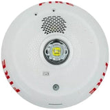 System Sensor PC2WLED L-Series 2-Wire LED Horn Strobe, Ceiling-Mount, Marked FIRE, White