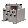 Pelco MBX1MAA MAXIMUS MBX Explosion-Proof Communication Box, Stainless Steel, 3 RJ45 Ports, 1 SFP Port, IP66/IP67/IP68/IP69 Rated