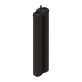 Protech 30704106-D MAXIRIS Infrared Barrier, 3.3' Range, Double Face Transmitter / Receiver, 3-Cells, 24/48VDC, Heater, Anti-Climbing Cap and Integrated Ditek Surge Protector