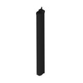 Protech 30704508-D MAXIRIS Infrared Barrier, Single Face Receiver, 6 Cells, 24-48VDC, Heater, Anti-Climbing Cap and Integrated Ditek Surge Protector, 4.9'
